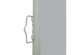 Toldo lateral retrátil/tela de privacidade para pátio jardim terraço varanda 100 x 300 cm cinza 02_0007183