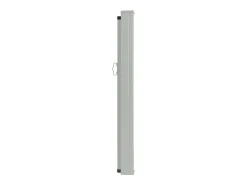 Toldo lateral retrátil/tela de privacidade para pátio jardim terraço varanda 100 x 500 cm creme 02_0007190