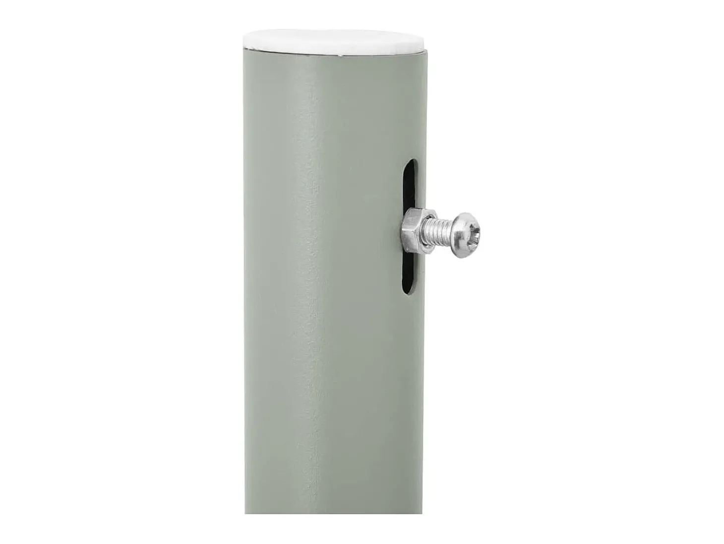 Toldo lateral retrátil/tela de privacidade para pátio jardim terraço varanda 100 x 500 cm creme 02_0007190