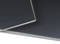 Toldo motorizado com semi-cofre - 3 x 2,5 m - antracite - COFANA