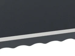 Toldo motorizado com semi-cofre - 3 x 2,5 m - antracite - COFANA