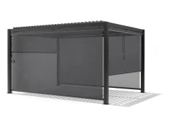 Toldo pergolado - 370 x 204 cm - Cinza antracite