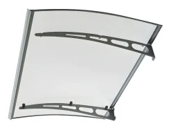 Toldo reto NEONA, em alumínio, dim.: 150 x 90 x 15 cm