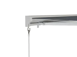 Toldo retrátil motorizado com semicaixa 4 x 3 m antracite COFANA