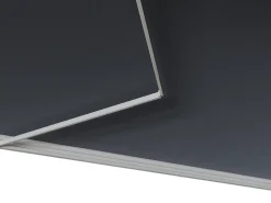 Toldo retrátil motorizado com semicaixa 4 x 3 m antracite COFANA