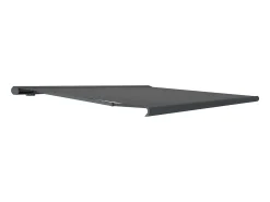 Toldo retrátil motorizado com LEDs e caixa integral 5x3,5 m lona acrílico antracite GALAXA