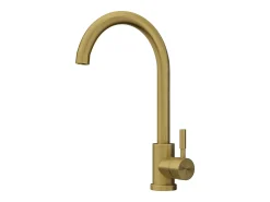 Torneira de cozinha em aço inoxidável dourado - ROMILY