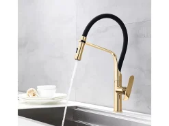 Torneira De Cozinha Rea Castor Black/Gold