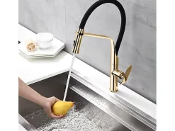 Torneira De Cozinha Rea Castor Black/Gold