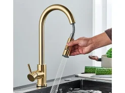Torneira De Cozinha Rea Fresh Gold