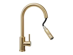Torneira De Cozinha Rea Fresh Brush Gold