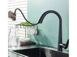 Torneira De Cozinha Rea Js-K087B Ross Black
