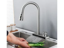 Torneira De Cozinha Rea Js-K112N Conor Brush Nickel