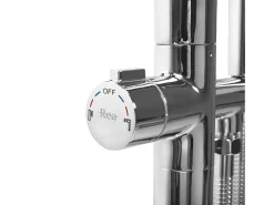 Torneira Para Banheira Rea St004 Clark Chrome