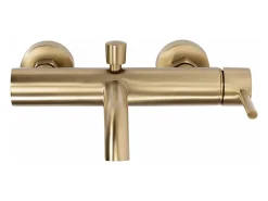 Torneira Para Banheira Rea Lungo Brush Gold