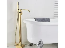 Torneira Para Banheira Rea Carat Gold