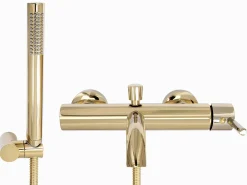 Torneira Para Banheira Rea Lungo Gold