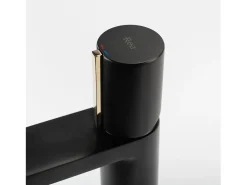 Torneira Para Lavatório Rea Icon Low Black/Gold