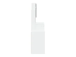Toucador com armário 80x35x132 cm cor branco