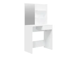 Toucador com espelho 74,5x40x141 cm branco