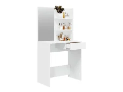 Toucador com espelho 74,5x40x141 cm branco