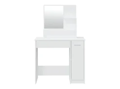 Toucador com espelho 86,5x35x136 cm cor branco