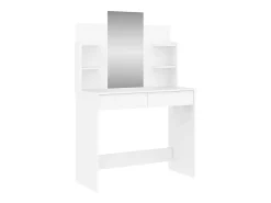 Toucador com espelho 96x39x142 cm cor branco