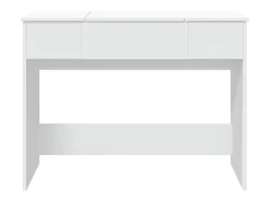 Toucador com espelho 100x45x76 cm branco