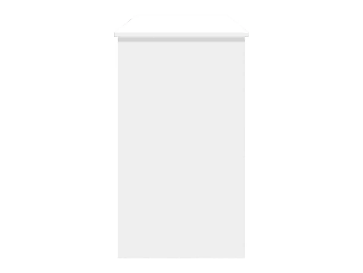 Toucador com espelho 100x45x76 cm branco