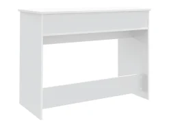 Toucador com espelho 100x45x76 cm branco