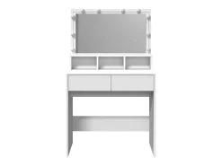 Toucador com LED 80x41x134,5 cm branco