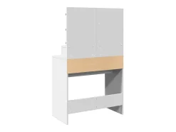 Toucador com LED 80x41x134,5 cm branco