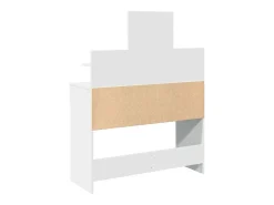 Toucador com LEDs 100x40x130 cm branco