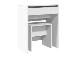 Toucador e banco 60x40x113,5 cm branco