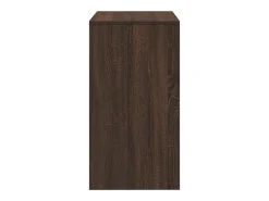Toucador e banco 60x40x113,5 cm carvalho castanho