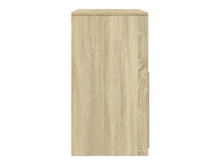 Toucador e banco 60x40x113,5 cm carvalho sonoma