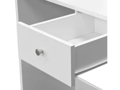 Toucador em aglomerado 75x40x141 cm branco