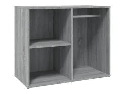 Toucador 80x40x65 cm derivados de madeira cor cinzento sonoma