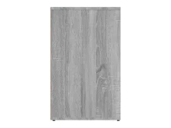 Toucador 80x40x65 cm derivados de madeira cor cinzento sonoma