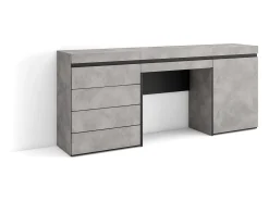 Toucador, 177x35x75cm, Com gaveta, Cómoda, Cimento
