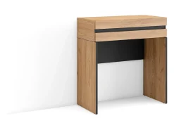 Toucador, 70x35x75cm, Com gaveta, Quarto, Dormitório, Carvalho
