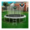 Trampolim com rede interior "jumper" - Ø 4,25 m - Cinza