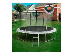 Trampolim com rede interior "jumper" - Ø 4,25 m - Cinza