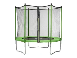 Trampolim "Yoopi 2" - Ø 1,80 m - com rede + escada + cobertura + kit âncora