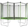 Trampolim Yoopi 2 LUXE - Ø 3,65 m - Com rede + escada + cobertura + kit de âncora