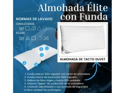 Travesseiro Elite com Capa de Fibra Ergotex 70 cm