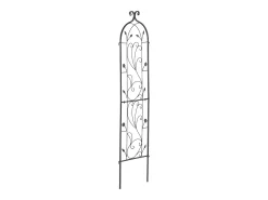 Treliça De Jardim Em Metal SucceBuy, 152.4 X 38.1Cm, Suporte Antiferrugem Para Plantas Trepadeiras