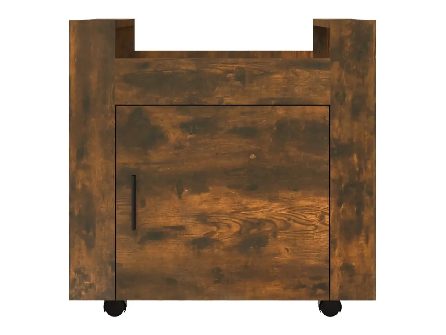 Trólei secretária 60x45x60 cm derivados madeira carvalho fumado