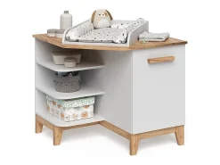 Trocador branco/artesanal 85x85x85.2 malia