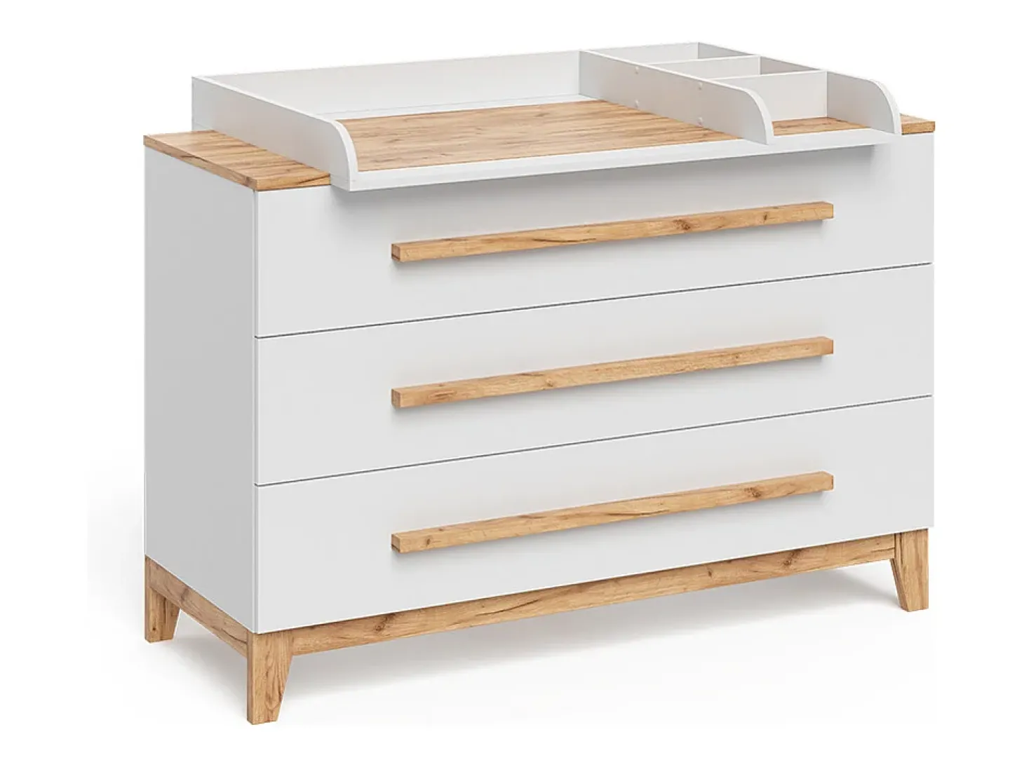 Trocador branco/artesanal 133.2x70x98 malia